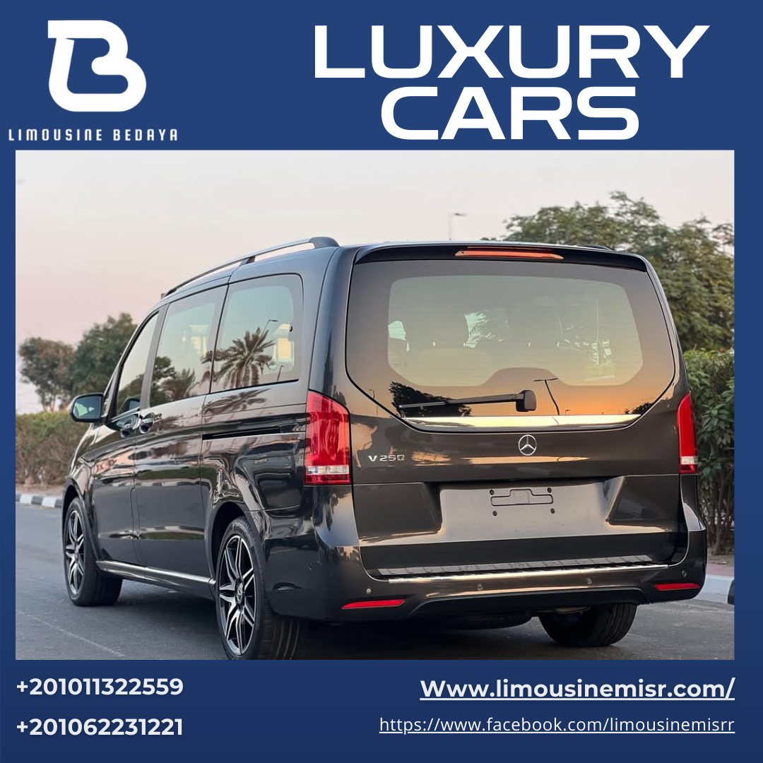 Mercedes V250 rental service for airport transfers