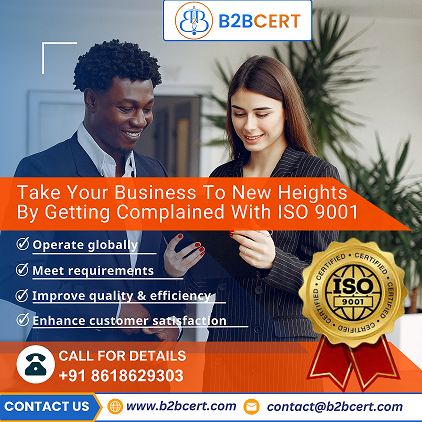 Secure ISO 9001 Certification in Saudi Arabia- B2bcert